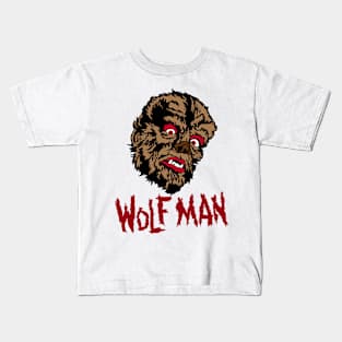 Wolfman Mani Yack Kids T-Shirt